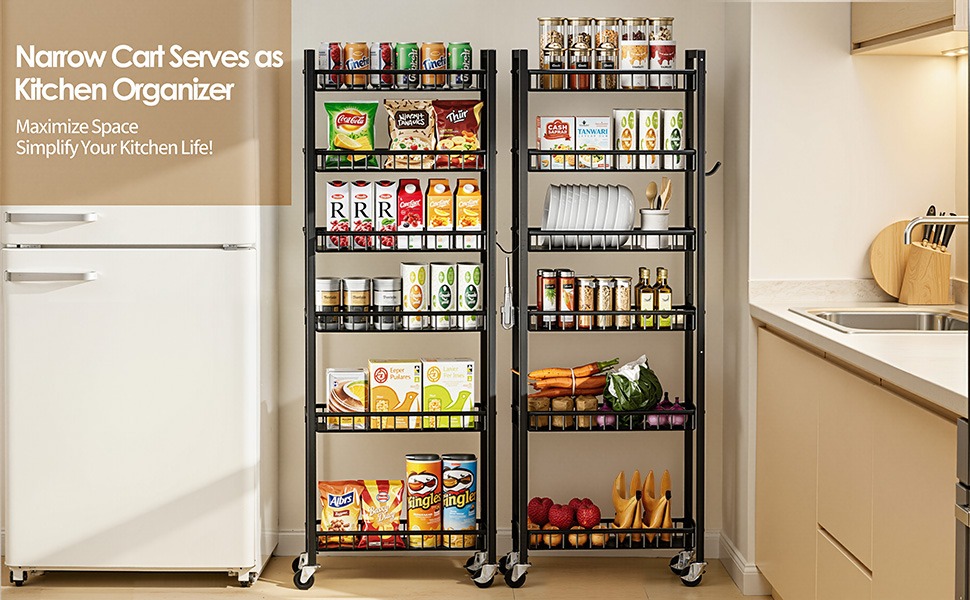 narrow shelf slim rolling storage cart narrow rolling cart storage cart rolling utility cart