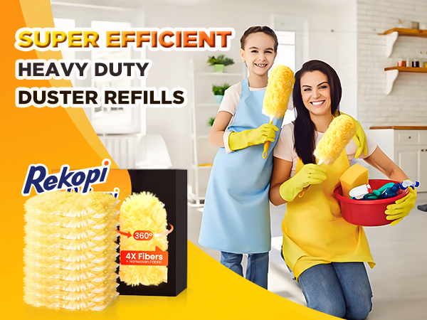 SUPER EFFICIENT HEAWY DUTY DUSTER REFILLS