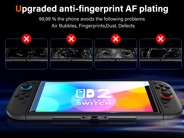 Tempered Glass Screen Protector for Nintendo Switch 2