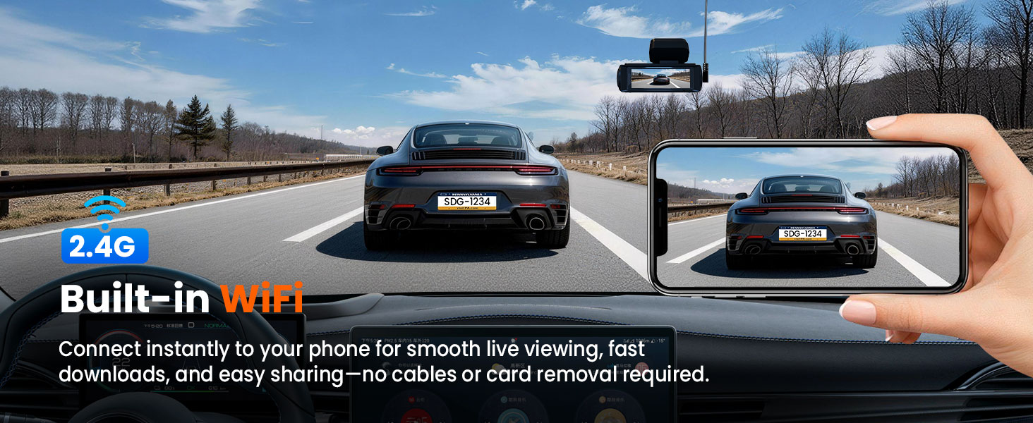 4K dash cam
