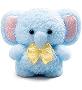 QCROAD SQUISHY Handmade Taba Blue Elephant Squishy - Original Silicone Squishy toys for Kids &amp; Ad...