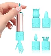 6 in 1 Personal Wand Massager - Portable Quiet &amp; Waterproof - Vibration Massager - for Face &amp; Bod...