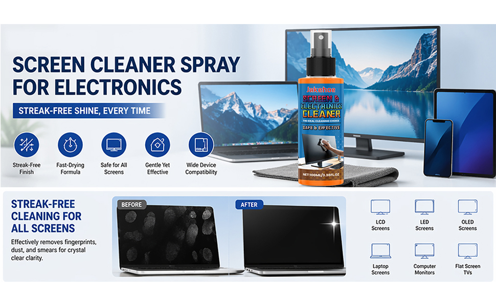 Screen Cleaner Spray for Electronics