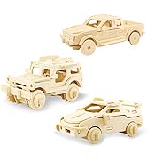 Georgie Porgy 3D Wooden Puzzles for Kids Toys Construction Woodcraft Kits DIY Model Puzzle Kits B...