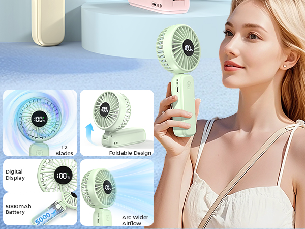 portable handheld fan handheld fan for travel