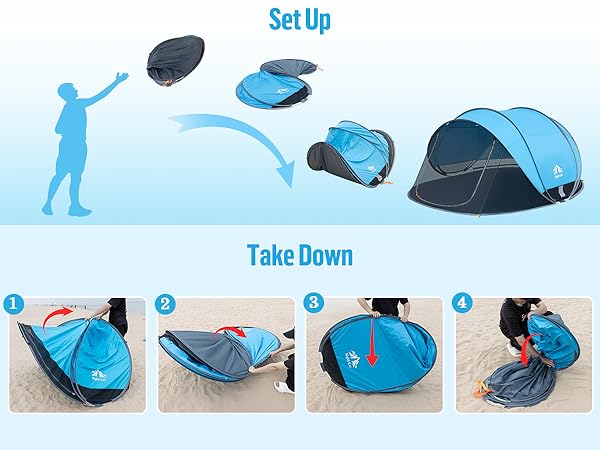 popup beach tent