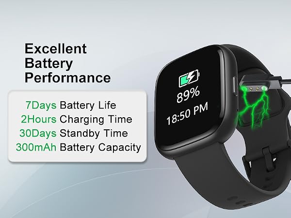 Smartwatches with Reloj Inteligente 30 Day+Battery Life