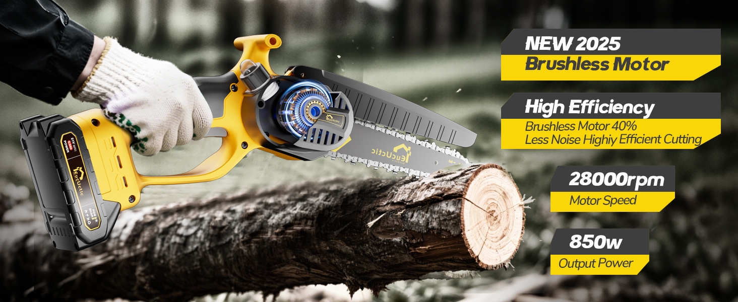 best mini chainsaws battery powered saw mini chainsaw 6 inch cordless hand-held electric chain saw