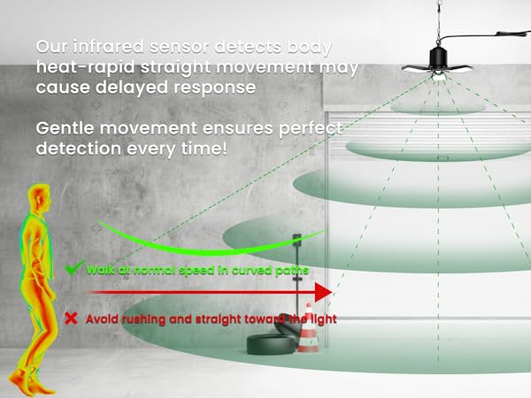 motion sensor garage light