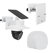 Gutter Mount Bracket and Rain Cover Compatible with Eufy Security SoloCam S340,Security Camera Ac...