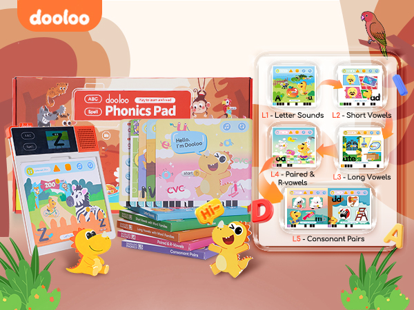 dooloo phonics pad