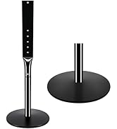 VAIIGO Heavy Duty Parking Sign Post Stand 49", 20lbs Cast Iron Base Sign Post for Outside Sign Ho...