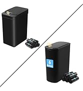 FRESHLIX Bathroom Trash Can with Lid 2.6 &amp; 6 Gallon Automatic Touchless Garbage Cans Small Smart ...