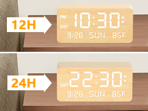 clock for bedroom