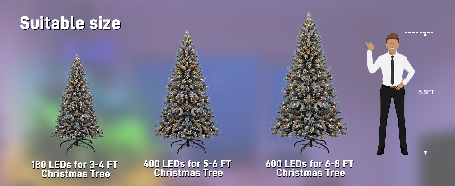 christmas tree lights indoor