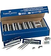 Faber-Castell Creative Studio Graphite Art Pencil School Pack - 144 Graphite Pencils - 24 Pencil ...