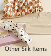 ZIMASILK 22 Momme 100% Mulberry Silk Sleep Cap for Women Hair Care,Natural Silk Night Bonnet with...