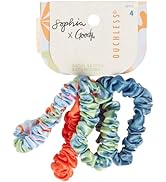 GOODY X SOPHIA YESHI OUCHLESS THIN SATIN SCRUNCHIES 4 CT