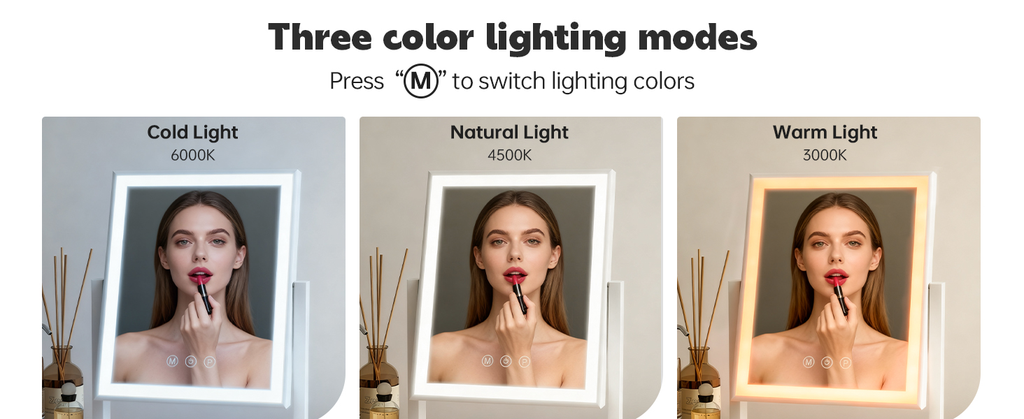 vanity mirror with lights