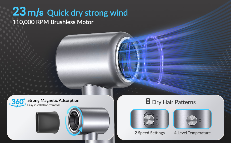 fast drying hair dryer