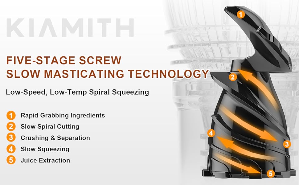 slow masticating technology