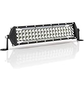 Zmoon 12 Inch LED Light Bar 264W, IP67 Waterproof Five Rows Spot &amp; Flood Combo Beam LED Fog Light...