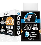 iCloth Avionics Screen Cleaning Wipes for hassle-free shine on larger or multiple displays [iCA50...