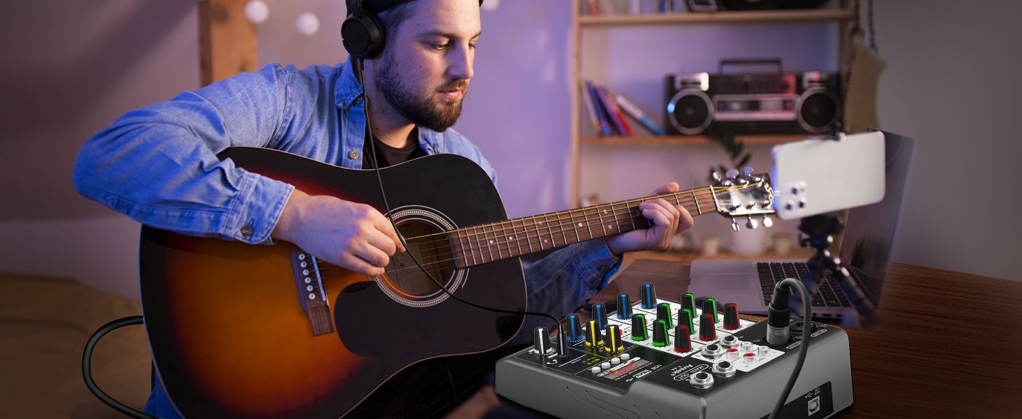 audio mixer for streaming