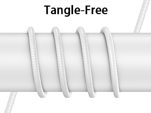 Wired Sport Headphones with Microphone Running Earbuds with Wrap-Around Ear Hooks