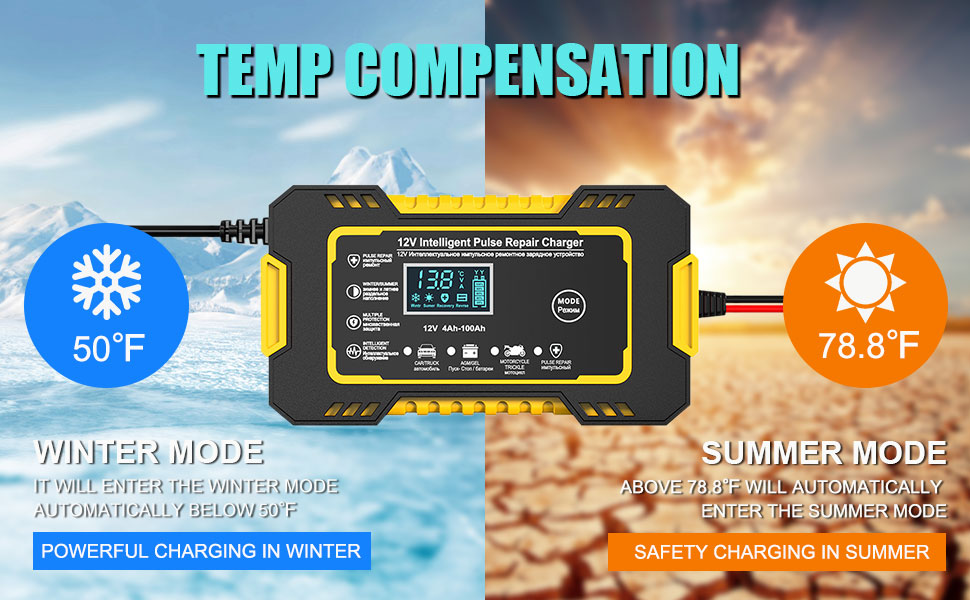 HIGH-EFFICIENCY PULSE REPAIR BATTERY CHARGER