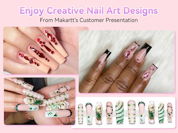 nail rhinestone glue