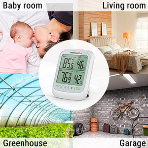 Indoor Outdoor Thermometer Wireless