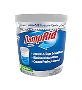 DampRid Refillable Moisture Absorber, 11 oz., 6-Pack – Fresh Scent Moisture Absorbers, 10% More A...