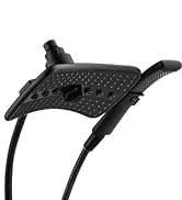 BRIGHT SHOWERS Four Spray Settings Shower Head Set Oil Rubbed Bronze and Black Finishing with 60