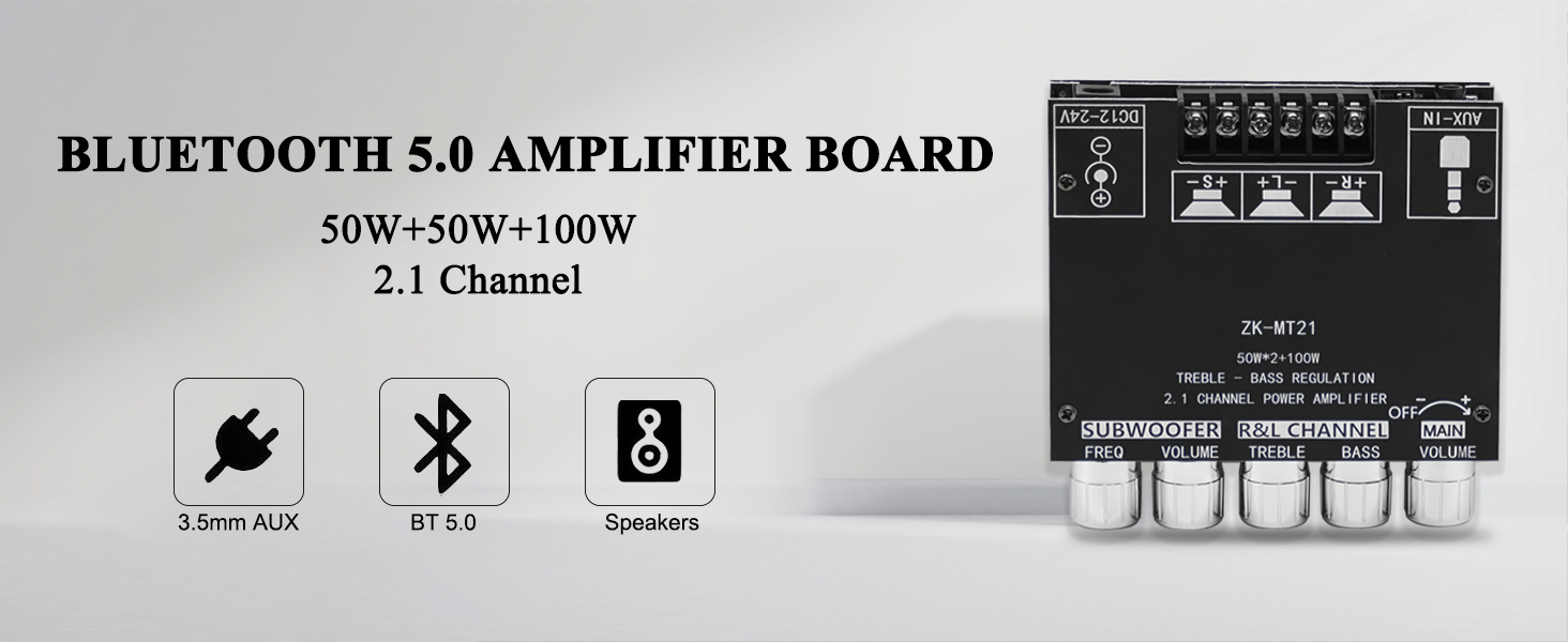 50W+50W+100W Power Amplifier Board