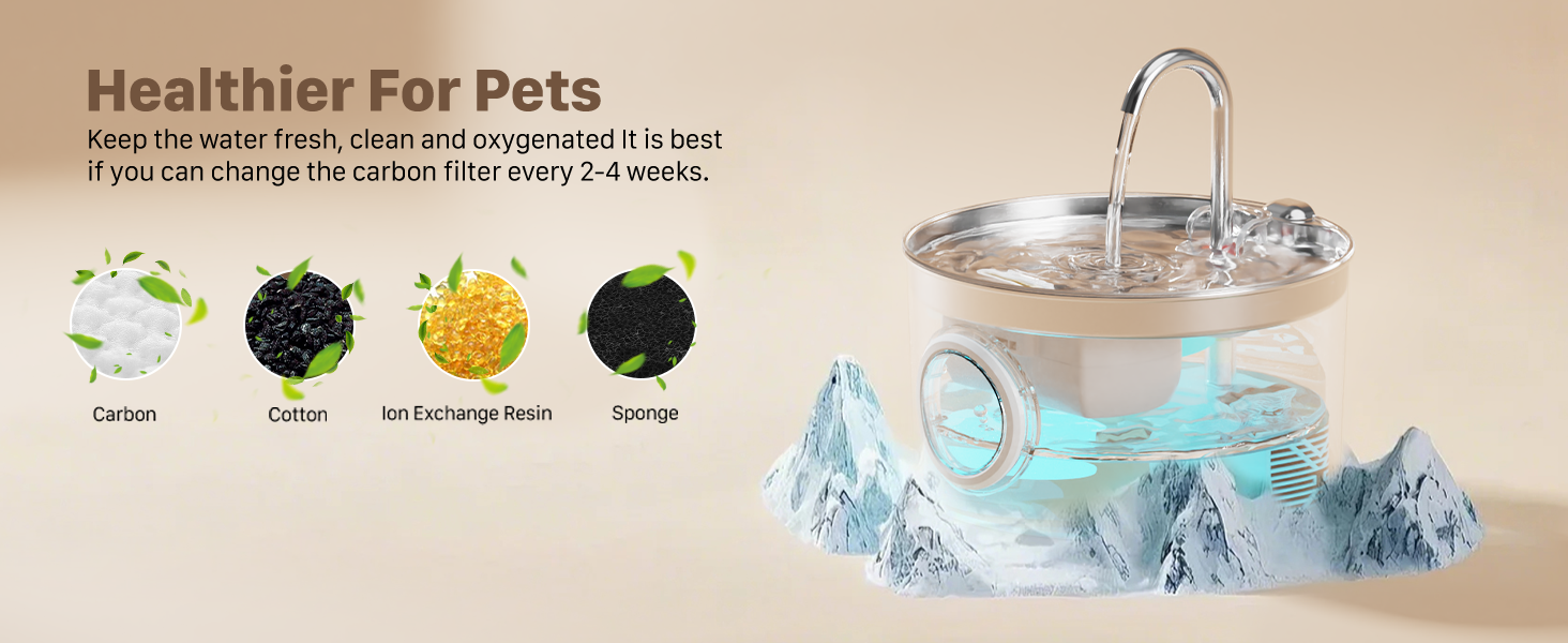 cat water fountain cat fountain pet water fountain water fountains for cats indoor pet fountain