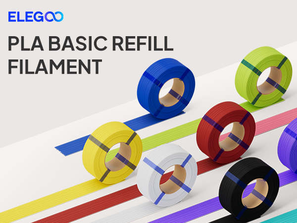 ELEGOO PLA basic refill filament 1.75mm 1kg spool