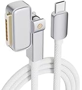 GJWSGAO 140W USB-C to Magnetic 3 Cable,180° Magnetic 3 Cable for MacBook Air Pro Charger,6.6FT Co...