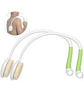 Fanwer 2 Pack Back Scrubber for Shower with Long Handle, 27.5