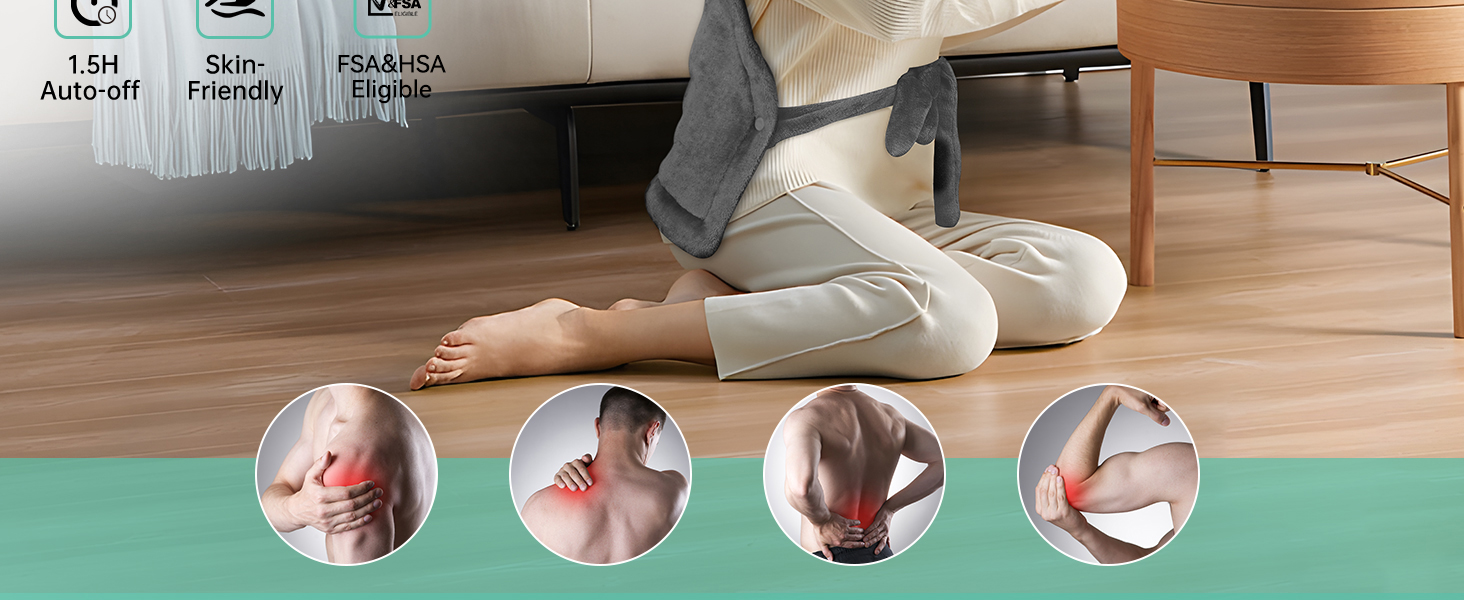 HEATING PAD FOR BACK PAIN