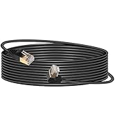 SinLoon 16.4FT 90 Degree Down Angle Cat8 Ethernet Cable, High Speed 40Gbps 2000Mhz Network Cord, ...