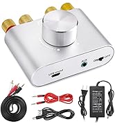 Facmogu F900S 160W Bluetooth 5.0 Mini Amplifier, 80Wx2 2.0CH Audio Power Amplifier, Hi-Fi Stereo ...