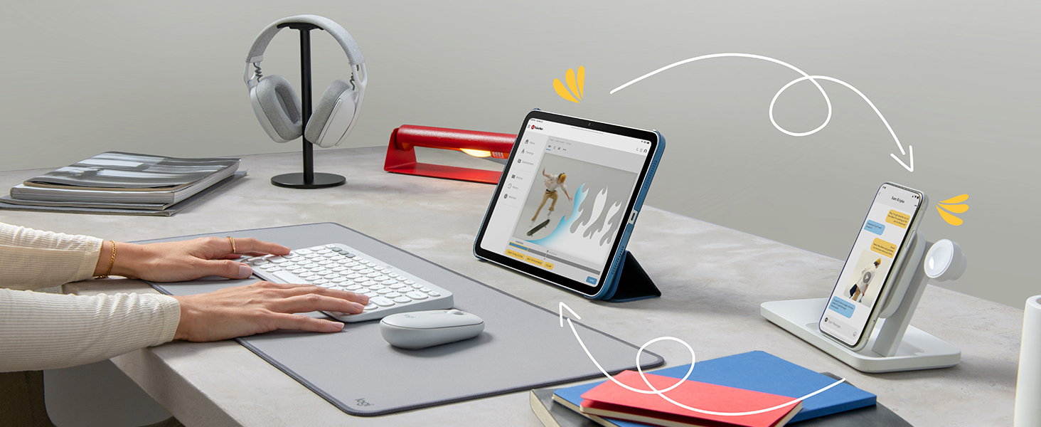 pebble combo 2 for mac wireless keyboard and mouse bundle