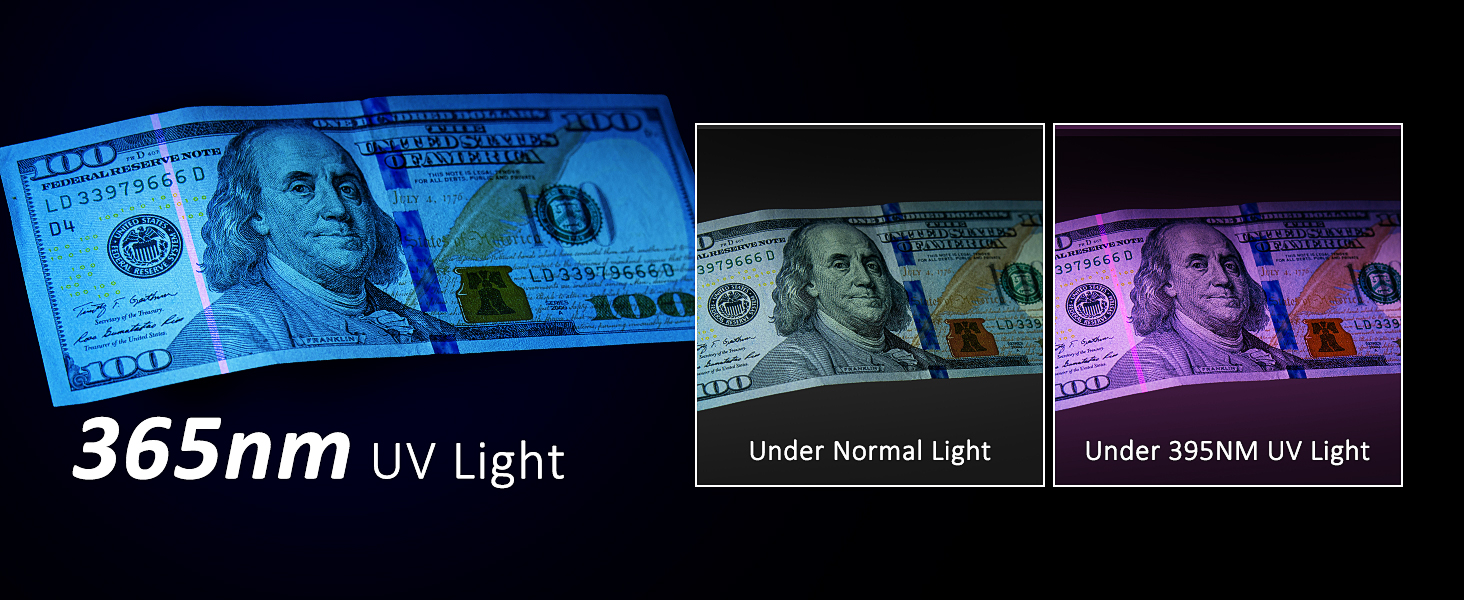 uv flashlight 365nm