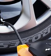 Motorenbau Portable Tire Inflator Air Compressor 150PSI 12V DC Auto Tire Pump,with LED Light Car ...