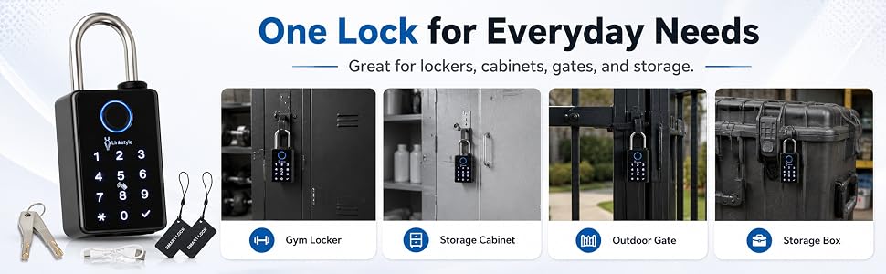 padlock with temporary code
