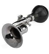 Coolrunner Bugle Horn, Retro Clown Horn, Kids Bike Horn, Classic Vintage Metal Twist Loudspeaker ...