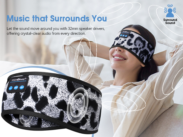 sleep headband headphones