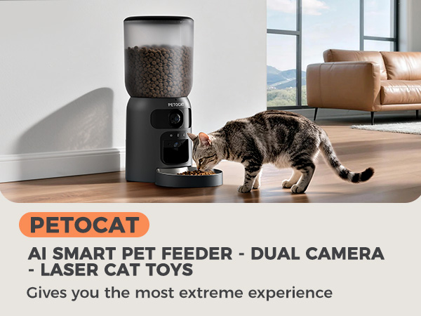 smart pet cat feeder