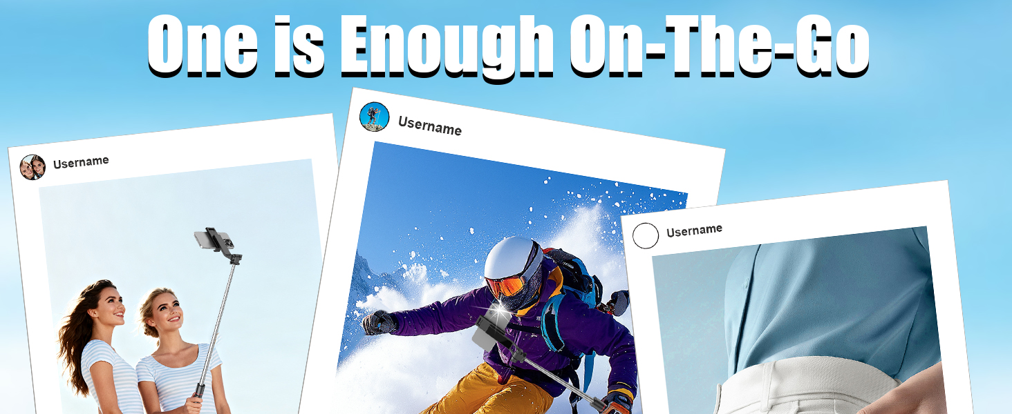 selfie stick, tripod, light